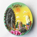 Singapore Fridge Magnet 3D Resin