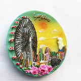 Singapore Fridge Magnet 3D Resin