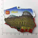 Lodz Poland Fridge Magnet 3D Resin