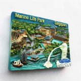 Singapore Fridge Magnet 3D Resin