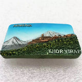 Khor Virap Armenia Fridge Magnet 3D Resin