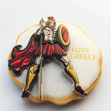 Love Greece Fridge Magnet 3D Resin