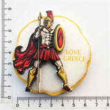 Love Greece Fridge Magnet 3D Resin