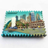 Singapore Fridge Magnet 3D Resin