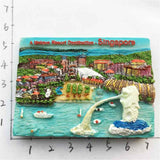 Singapore Fridge Magnet 3D Resin