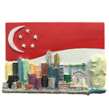 Singapore Fridge Magnet 3D Resin