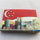 Singapore Fridge Magnet 3D Resin