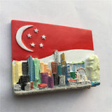 Singapore Fridge Magnet 3D Resin