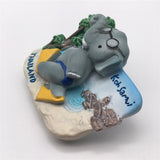 Koh Samui Thailand Fridge Magnet 3D Resin