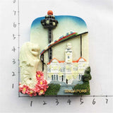 Singapore Fridge Magnet 3D Resin