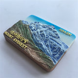 Mount Everest China Fridge Magnet 3D Resin