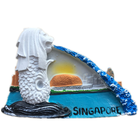 Singapore Fridge Magnet 3D Resin