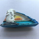 Singapore Fridge Magnet 3D Resin