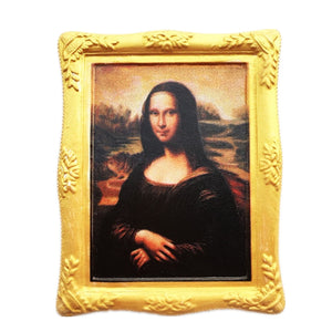 Louvre Paris Da Vinci Mona Lisa France Fridge Magnet 3D Resin