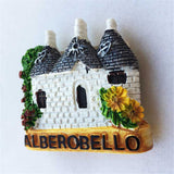 Alberobello Apulia Italy Fridge Magnet 3D Resin