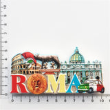 Rome Italy Fridge Magnet 3D Resin