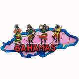 Bahamas Fridge Magnet 3D Resin