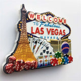 Las USA America Fridge Magnet 3D Resin