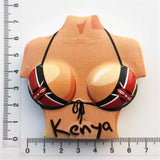 Flag Kenya Magnet 3D Resin