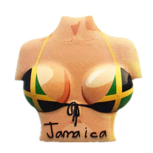 Flag Jamaica Fridge Magnet 3D Resin