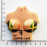 Flag Jamaica Fridge Magnet 3D Resin