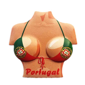 Flag Bikini Portugal Fridge Magnet 3D Resin