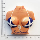 Scotland England UK Fridge Magnet 3D Resin