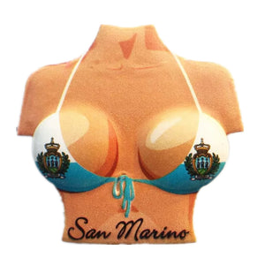 San Marino Fridge Magnet 3D Resin