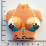 San Marino Fridge Magnet 3D Resin