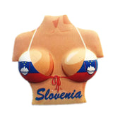 Flag Bikini Slovenia Fridge Magnet 3D Resin