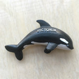 Dophin Victoria Canada Fridge Magnet 3D Resin