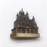 Jerusalem Palestine Israel Fridge Magnet 3D Resin