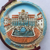 Rome Trevi Fountain Italy Fridge Magnet 3D Resin