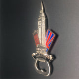 London England UK Fridge Magnet Bottle Opener Metal Craft