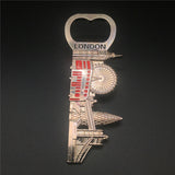 London England UK Fridge Magnet Bottle Opener Metal Craft