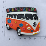 Benalmadena Spain Fridge Magnet 3D Resin