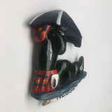 Nessie England UK Fridge Magnet 3D Resin