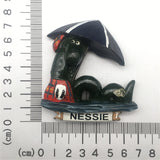 Nessie England UK Fridge Magnet 3D Resin