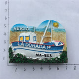 Nerja Spain Fridge Magnet 3D Resin