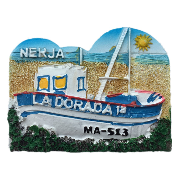 Nerja Spain Fridge Magnet 3D Resin