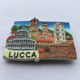 Lucca Italy Fridge Magnet 3D Resin