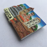 Lucca Italy Fridge Magnet 3D Resin