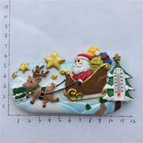 Santa Claus Village Rovaniemi Finland Fridge Magnet 3D Resin