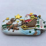 Santa Claus Village Rovaniemi Finland Fridge Magnet 3D Resin