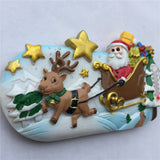 Santa Claus Village Rovaniemi Finland Fridge Magnet 3D Resin