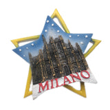 Milan Star Italy Fridge Magnet 3D Resin