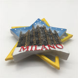 Milan Star Italy Fridge Magnet 3D Resin