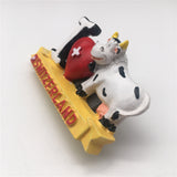 Cow Switzerland Fridge Magnet 3D Resin