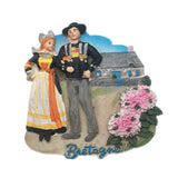 Bnetagne France Fridge Magnet 3D Resin