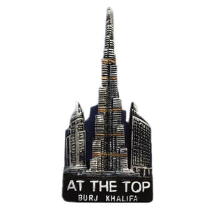 Burj Khalifa Tower Dubai UAE Fridge Magnet 3D Resin